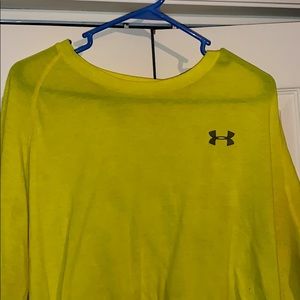 Under Armour Heat Gear Yellow T-shirt